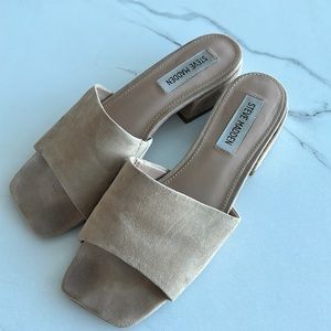 Steve maddden - Amir slide sandal (nude)